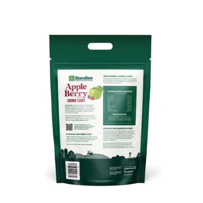 Image showing  Premium Western Forage Apple Berry Cookie Cubes Horse Treat