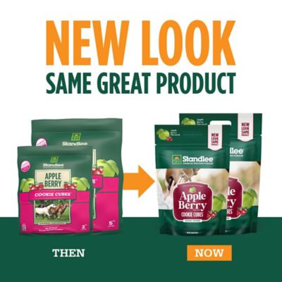 Image showing  Premium Western Forage Apple Berry Cookie Cubes Horse Treat