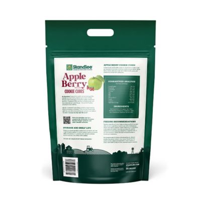 Image showing  Premium Western Forage Apple Berry Cookie Cubes Horse Treat