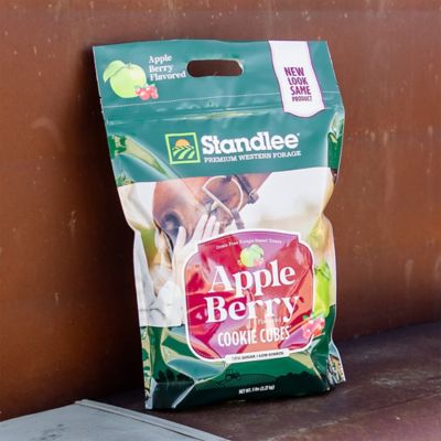 Image showing  Premium Western Forage Apple Berry Cookie Cubes Horse Treat