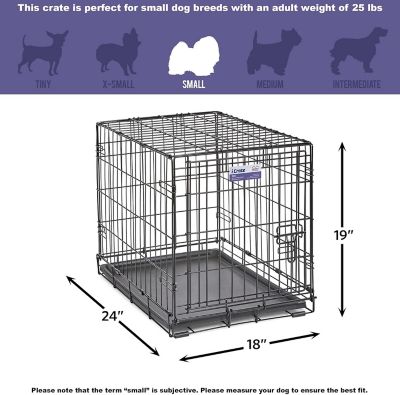 Image showing  iPet Crate 1-Door Steel Dog Crate