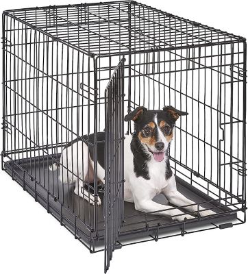 Image showing  iPet Crate 1-Door Steel Dog Crate