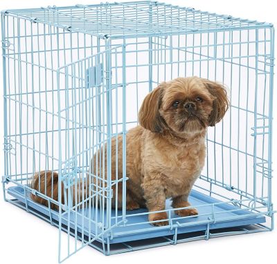 Image showing  Fashion iPet Crate 1-Door Steel Dog Crate, 24.5 in.