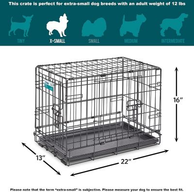 Image showing  iCrate 2-Door Steel Dog Crate
