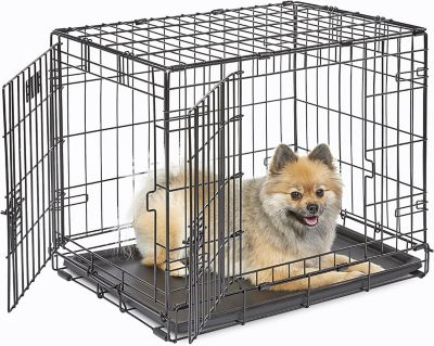 Image showing  iCrate 2-Door Steel Dog Crate