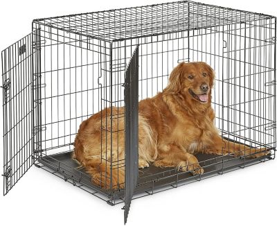 Image showing  iCrate 2-Door Steel Dog Crate