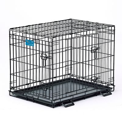 midwest lifestages double door dog crate