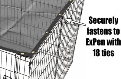 Image showing  Exercise Pen SunScreen, 4 ft. x 4 ft.