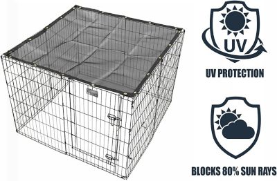 Image showing  Exercise Pen SunScreen, 4 ft. x 4 ft.