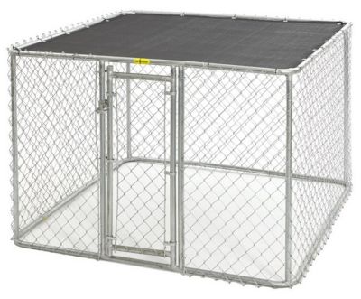 Image showing  4 ft. x 6 ft. x 6 ft. Chain Link Dog Kennel