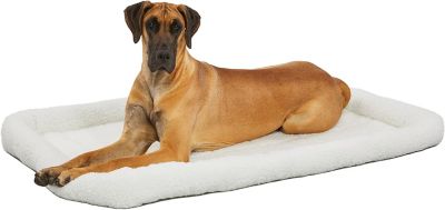 MidWest Homes for Pets Quiet Time Bolstered Pet Crate Bed at