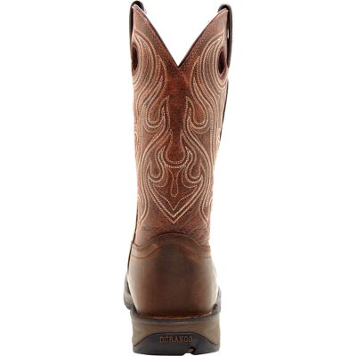 Image showing  Men's Rebel Pull-On Western Boots, Dusk Velocity/Bark Brown, 11 in.