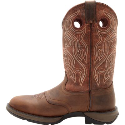 Durango Men's Rebel 11 in. Pull-On Western Boots, Dusk Velocity and Bark  Brown, DB5474