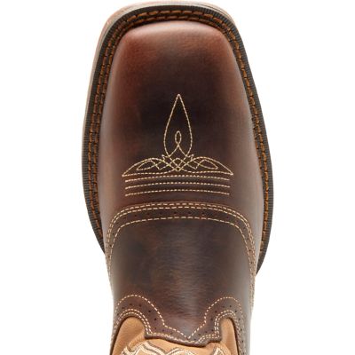 Image showing  Men's Rebel Pull-On Western Boots, Brown/Tan, 11 in.