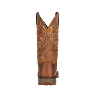 Image showing 5 th Durango Men's Rebel Pull-On Square Toe Western Boots, 11 in., Brown