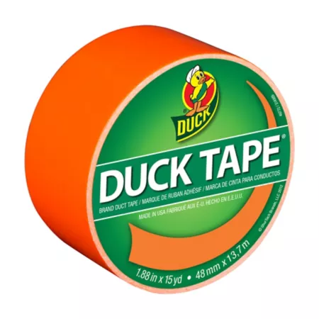 Duck 1.88" x 15 yards Adhesive tape fluorescent orange Duct Tape