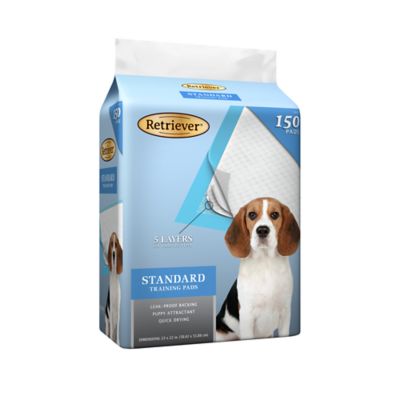 Retriever Unscented Dog Training Pads, Standard, 150 ct.