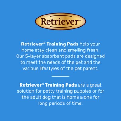 Image showing 5 th Retriever Unscented Dog Training Pads, Standard, 150 ct.