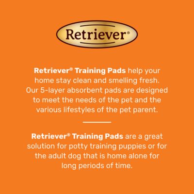 Image showing 5 th Retriever Unscented Super Absorbent Dog Training Pads with Home Shield, XL, 50 ct.