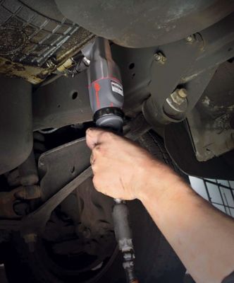 Image showing 5 th Ingersoll Rand 3/8 in. Drive 180 ft./lb. Hammerhead Low-Profile Air Impact Wrench