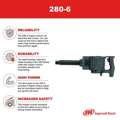 Image showing  1 in. Drive Air Impact Wrench, 23-4/5 lb.