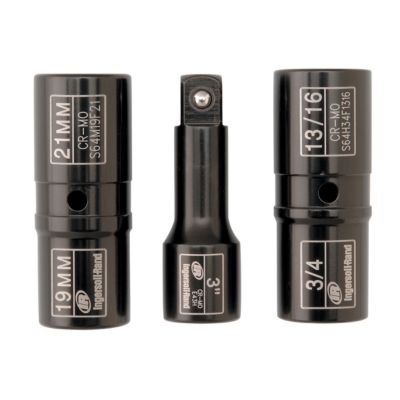 Ingersoll Rand 1/2 in. Drive EDGE Series Flip Metric/SAE Combo Impact Socket Set, 3 pc.