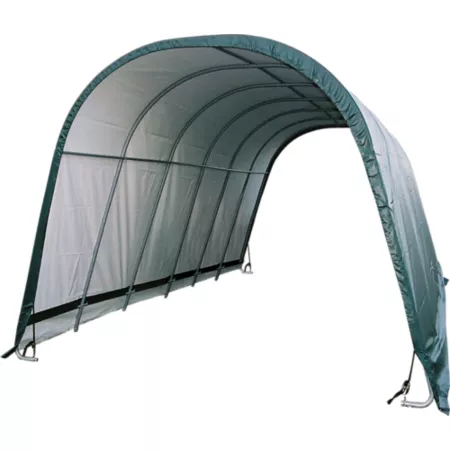 ShelterLogic 13' x 24' x 10' Horse Shed Round Style Corral Shelters