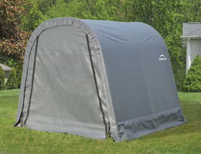 Image showing  8 ft. x 8 ft. x 8 ft. ShelterCoat Round Style Shelter, Gray