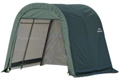 ShelterLogic 8 ft. x 8 ft. x 8 ft. ShelterCoat Round Style Shelter, Green -  76804