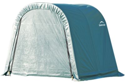 Image showing  8 ft. x 8 ft. x 8 ft. ShelterCoat Round Style Shelter, Green