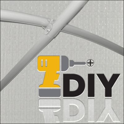 Image showing  Peak Style Shelter, Green, 22 ft. x 24 ft. x 10 ft.