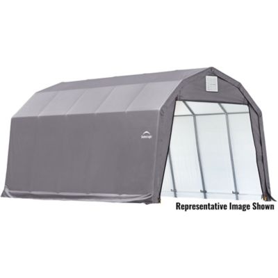 ShelterLogic 12 ft. x 20 ft. x 9 ft. ShelterCoat Custom Barn Shelter, Green