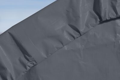 Image showing  15 ft. x 24 ft. x 12 ft. Round Garage, Gray