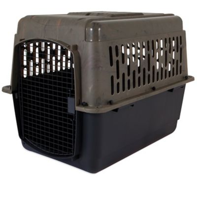 Ruff Maxx 1-Door Plastic Pet Kennel for Dogs 50-70 lb., 27 in. x 25 in. x 3 ft.