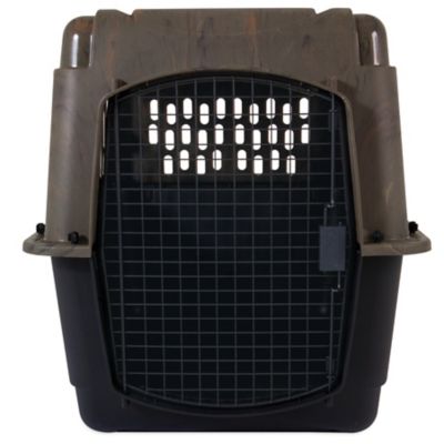 Image showing  1-Door Plastic Pet Kennel for Dogs 50-70 lb., 27 in. x 25 in. x 3 ft.