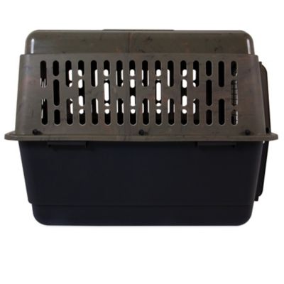 Image showing  1-Door Plastic Pet Kennel for Dogs 50-70 lb., 27 in. x 25 in. x 3 ft.