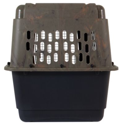 Image showing  1-Door Plastic Pet Kennel for Dogs 70-90 lb., 30 in. x 27 in. x 40 in.