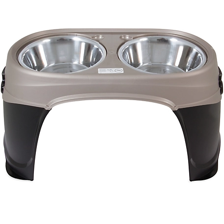 Elevated Raised Dog Bowls Stainless Steel Dog Feeder Bowl Food Water Stand  Large