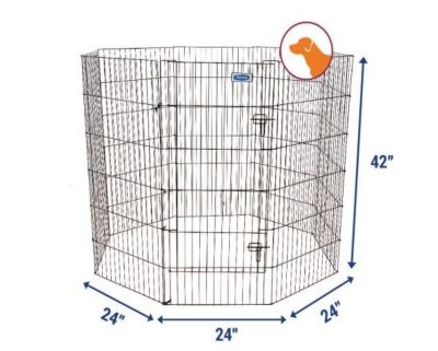 Image showing  Pet Exercise Pen with Door