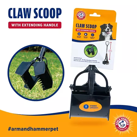 Arm & Hammer Claw Shovel with Extendable Handle Pooper Scoopers