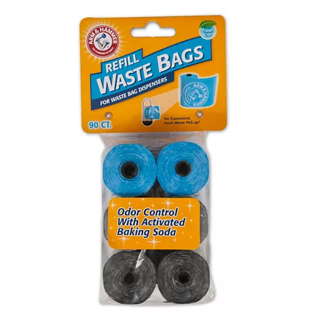 Arm & Hammer Disposable Dog Poop Bags 90 Bags Poop Bags