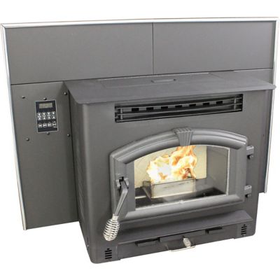 US Stove Corn/Pellet Stove, 2,200 sq. ft., Multi-Fuel Insert