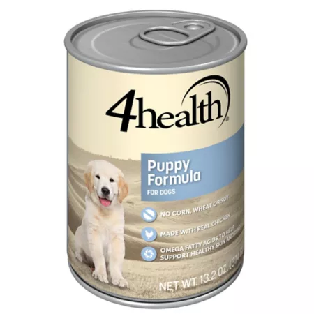 4health with Wholesome Grains Puppy Chicken and Rice Recipe Wet Dog Food 13.2 oz. Wet Dog Food