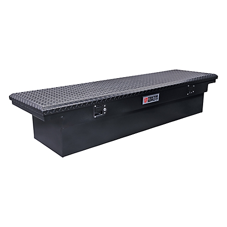 Tractor Supply 70 in. x 20 in. x 14 in. Aluminum-Steel Hybrid Low-Profile Crossover Truck Tool Box