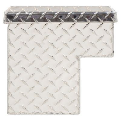 Image showing  3.5 cu. ft. Aluminum Standard-Profile Lo-Side Truck Tool Box, 49 in. x 12 in. x 12 in.