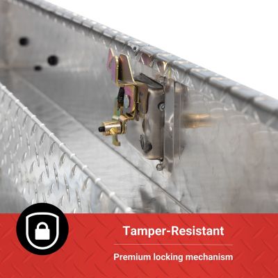 Image showing 9 th Tractor Supply 3.5 cu. ft. Aluminum Standard-Profile Lo-Side Truck Tool Box, 49 in. x 12 in. x 12 in.