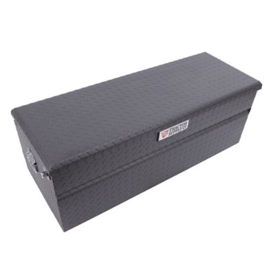 Tractor Supply 46.5 in. x 19 in. x 16 in. Aluminum Truck Tool Box Chest, Textured