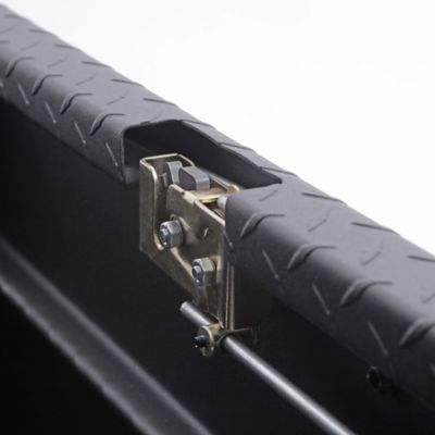 Image showing 5 th Tractor Supply 46.5 x 20in. Aluminum Truck Tool Box Chest, Black