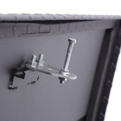 Image showing 6 th Tractor Supply 46.5 x 20in. Aluminum Truck Tool Box Chest, Black