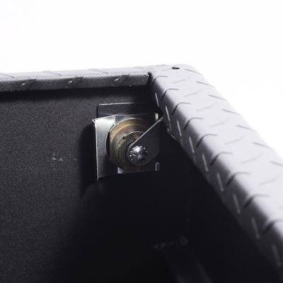 Image showing 7 th Tractor Supply 46.5 x 20in. Aluminum Truck Tool Box Chest, Black